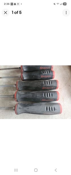 Snap-on 5pc T15 - T30 Soft Grip Torx Screwdriver Set SGDTX