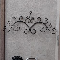 Wrought Iron 10 Candle Holder