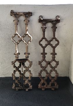 Two antiques candle holders from France $60