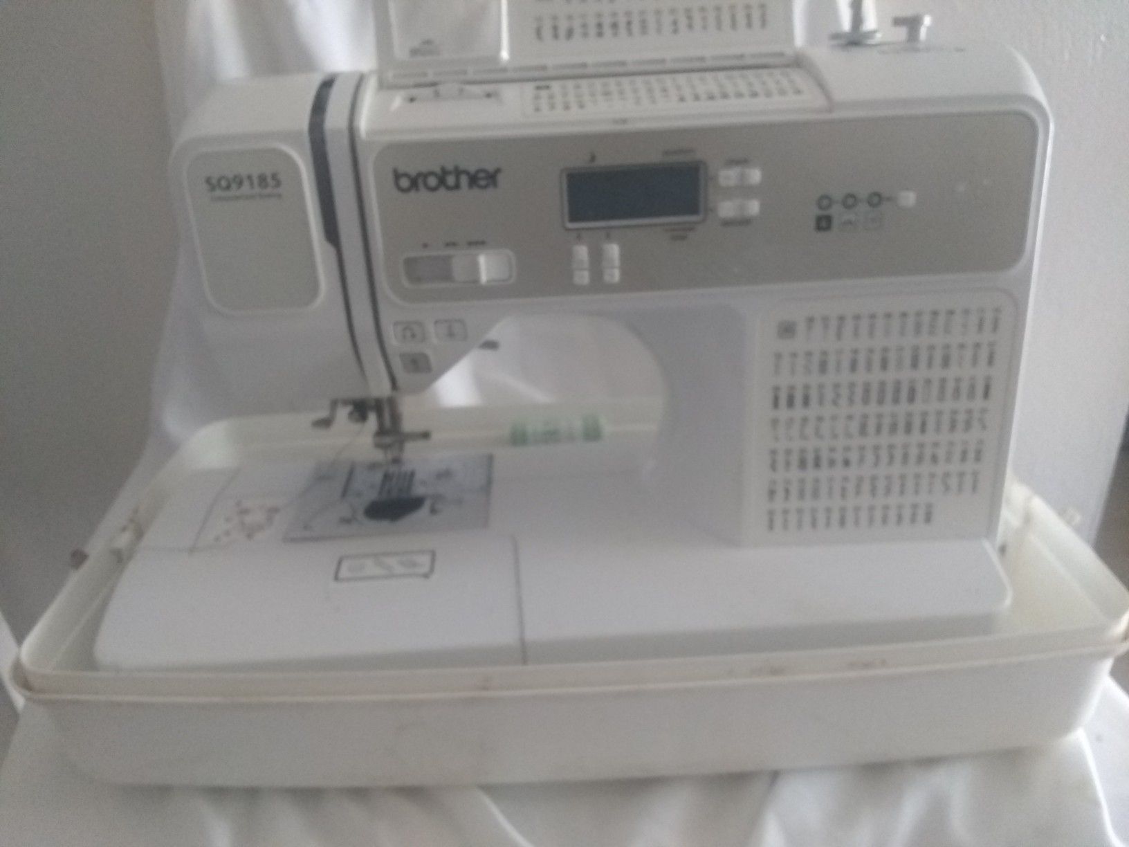 Brother sewing machine does it all