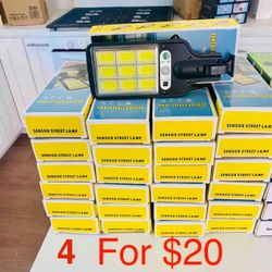 Solar Light 600 Watt ( 4 Lights For $20)