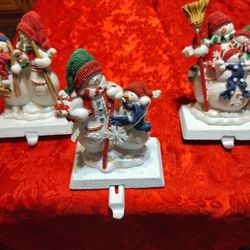 Set Of Three Stocking Hangers