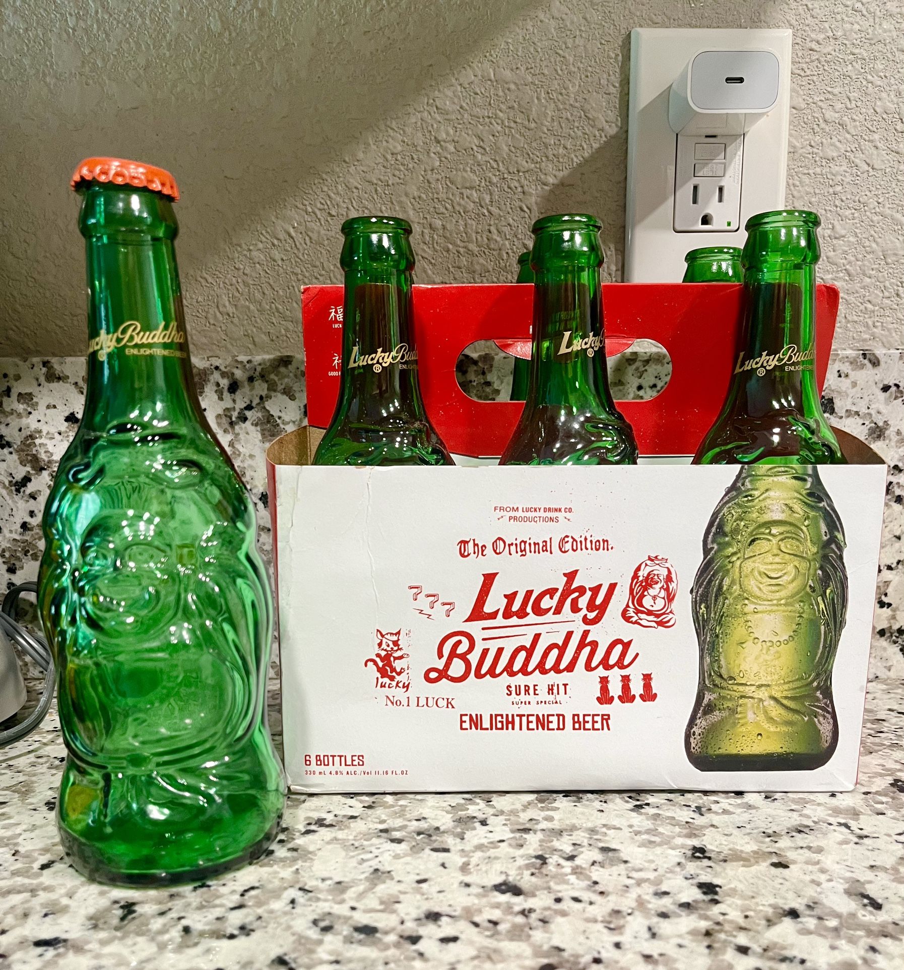 Lucky Buddha Bottles 