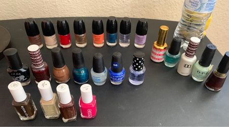 Mixed Nail Polish Lot – OPI, Essie, L.A. Colors & More