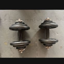 Dumbbells.     60 Dollars 