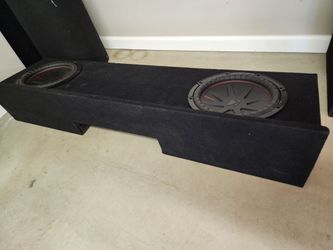 Silverado sub box and subs