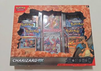 Pokémon TCG Charizard ex Premium Collection Box Promo Booster English 2023