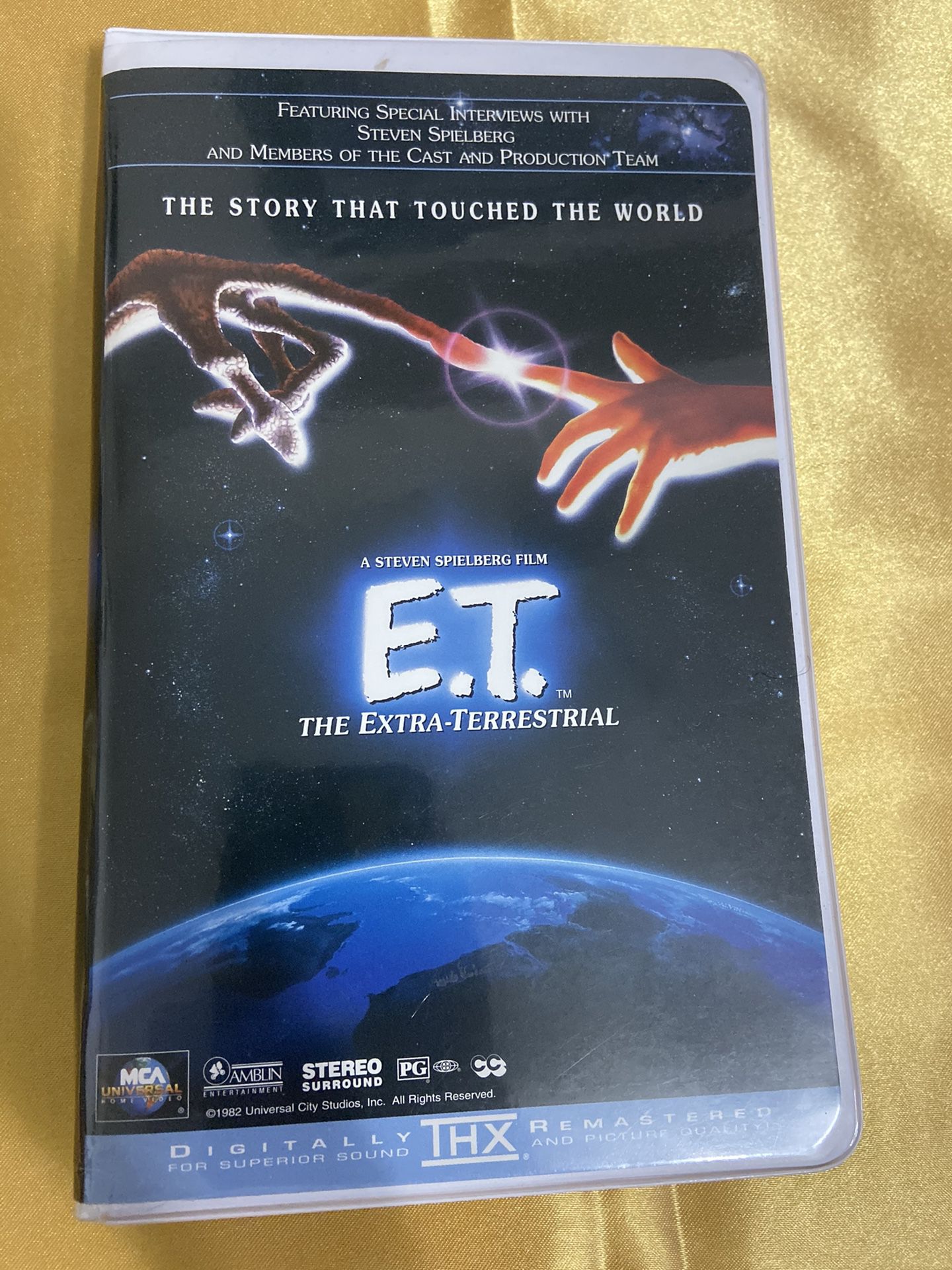 E.t. The Extra-Terrestrial VHS Video Tape