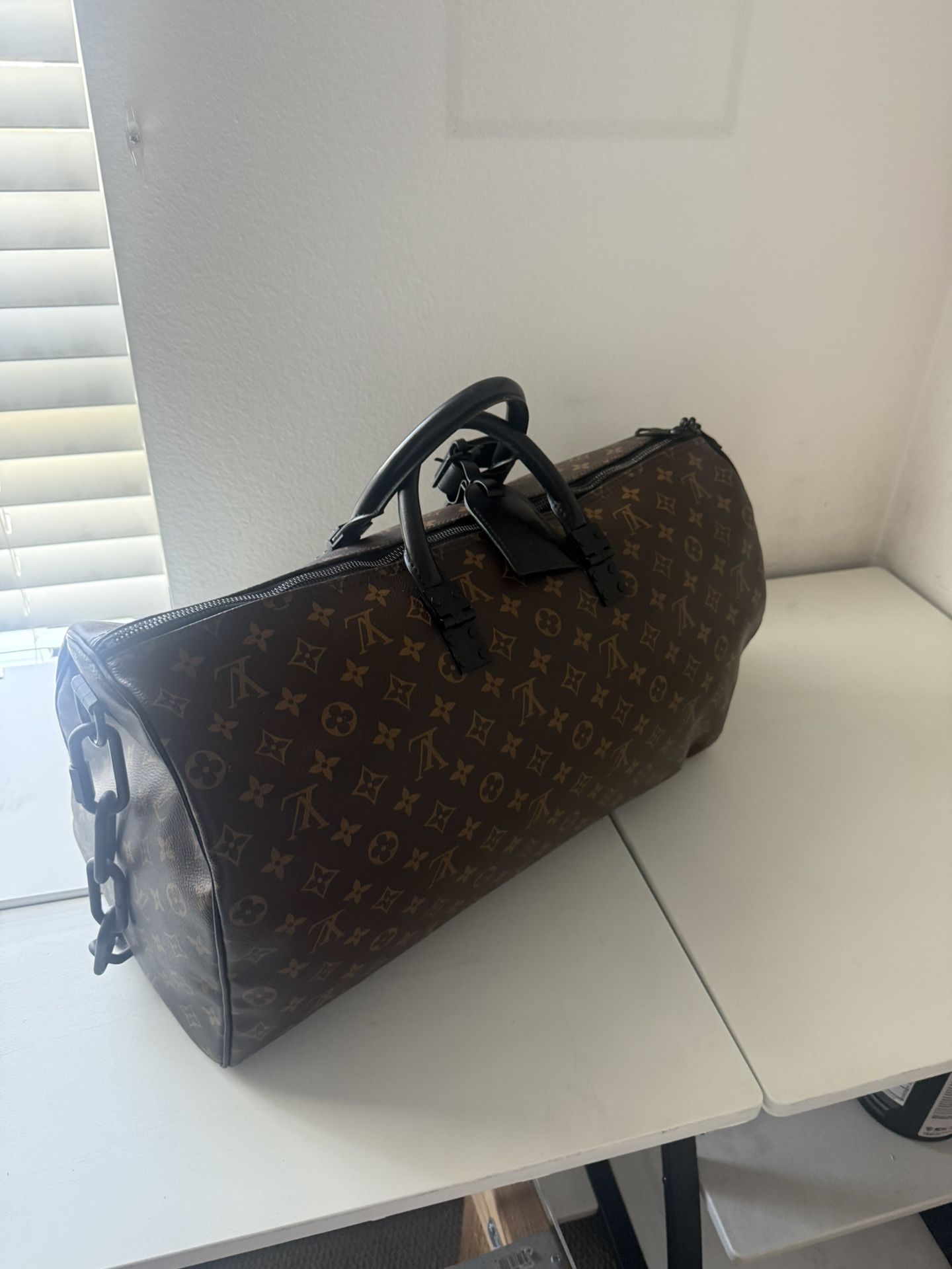 Louis Vuitton Solar Ray Keepall Bandouliere Bag Monogram Canvas 50