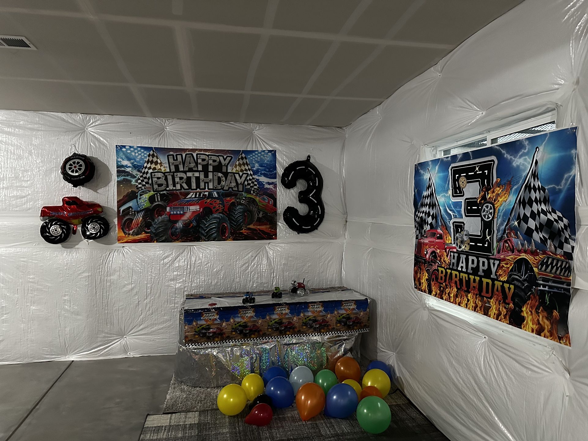 Monster Truck Birthday Theme 