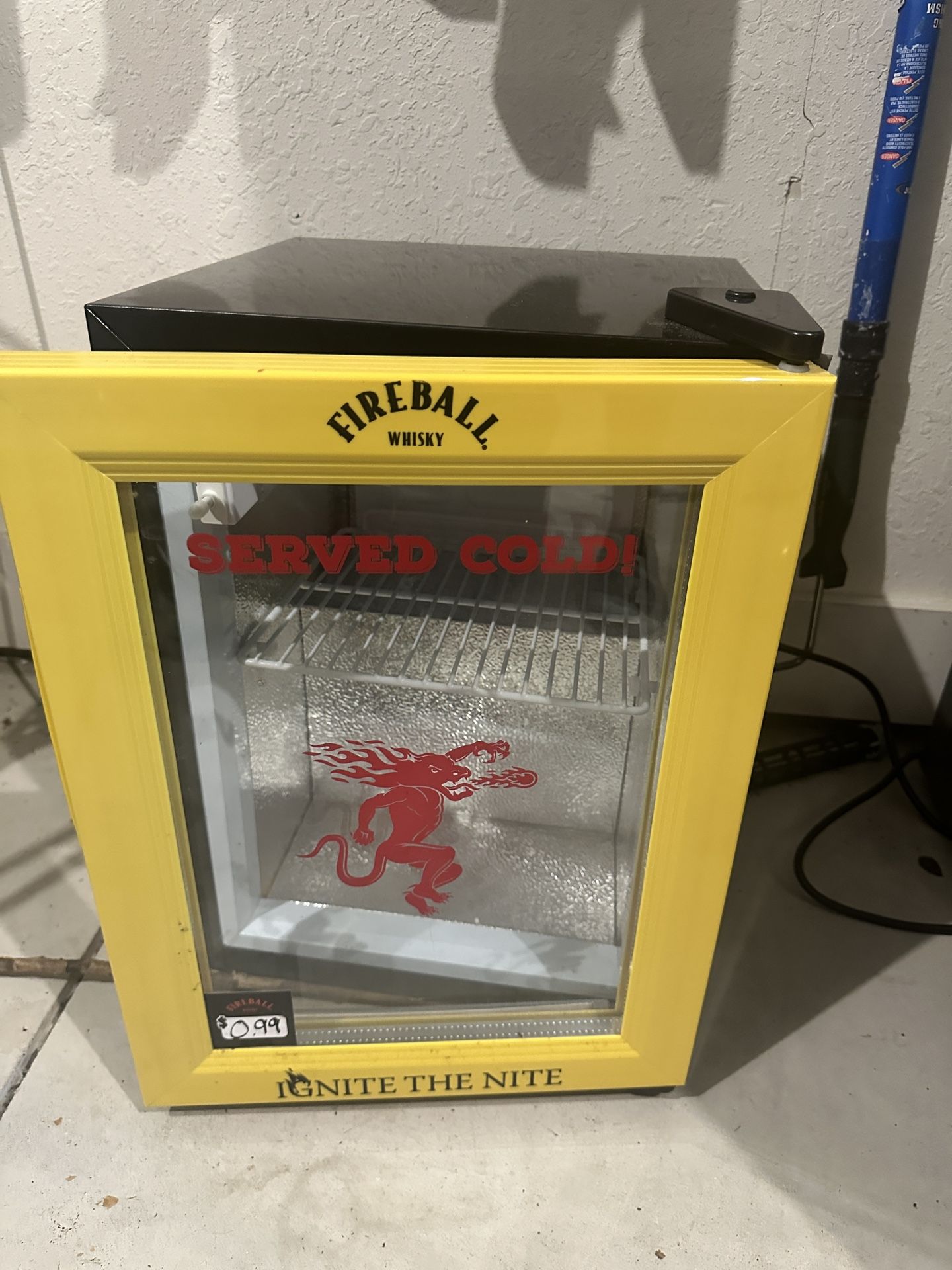 Fireball mini Fridge