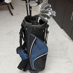 Nitro Golf Set (Carrier, Clubs, Balls, Pins) 