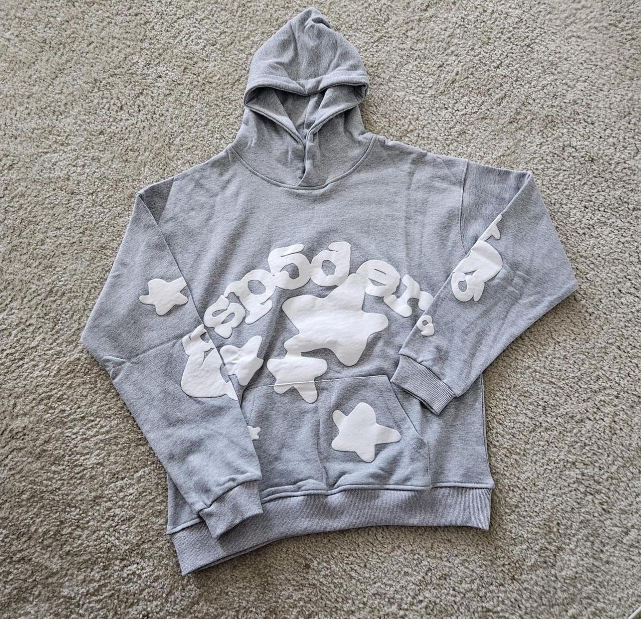 Gray Spider Hoodie 