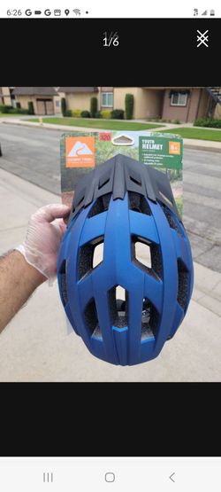 Brand-New With Tag Ozark Trail Children's Bicycle Helmet Blue Won't Sell For Cheaper