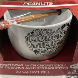 Peanuts Ramen Bowl 