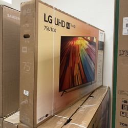 LG 75” UT8000 4K HDR SMART TV