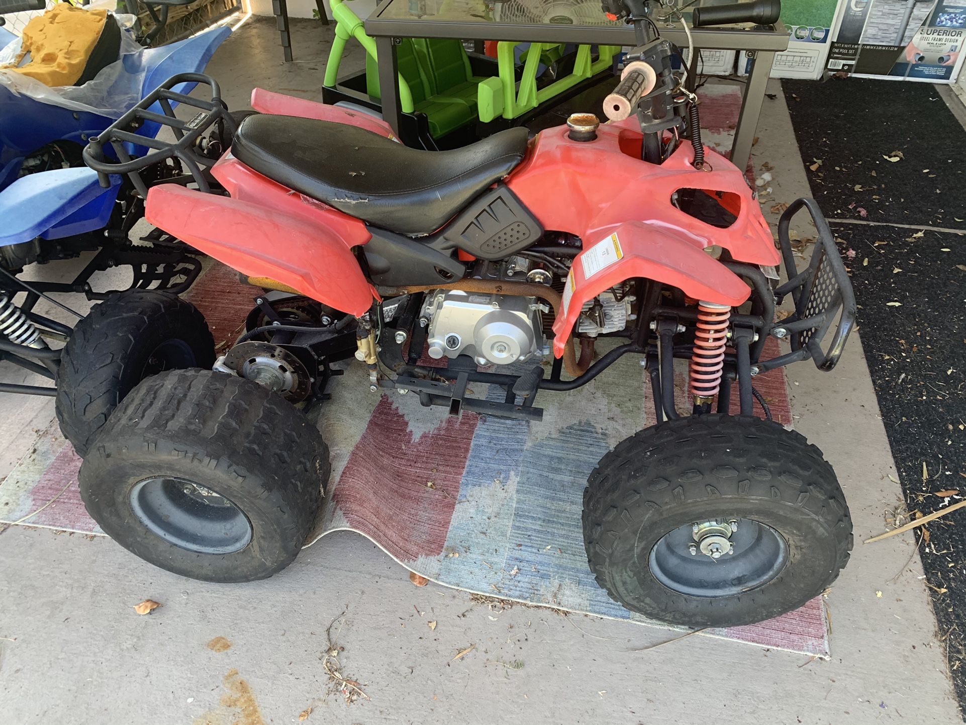 Photo Atv Quad 4 Wheelers 110cc