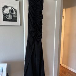 Formal Black Shimmery Dress From Lillie