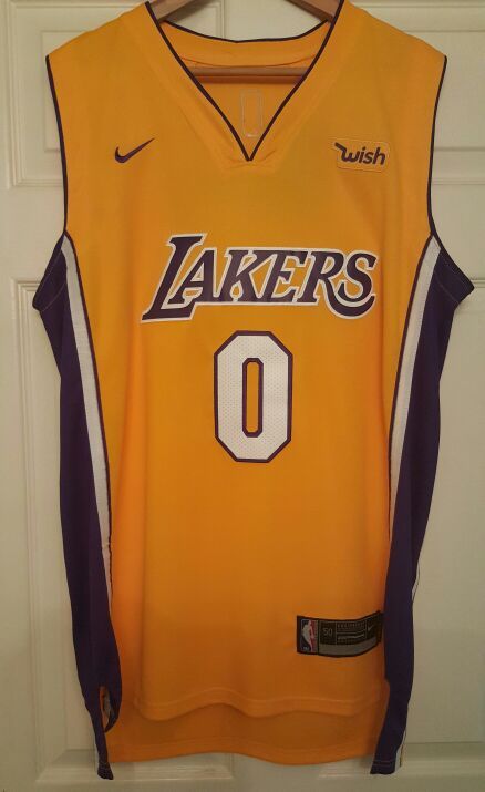 New Large Lakers Kuzma Jersey