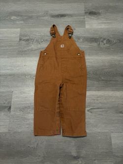 Carhartt Kids' Canvas Bib Overall (Model No. TK6286-B