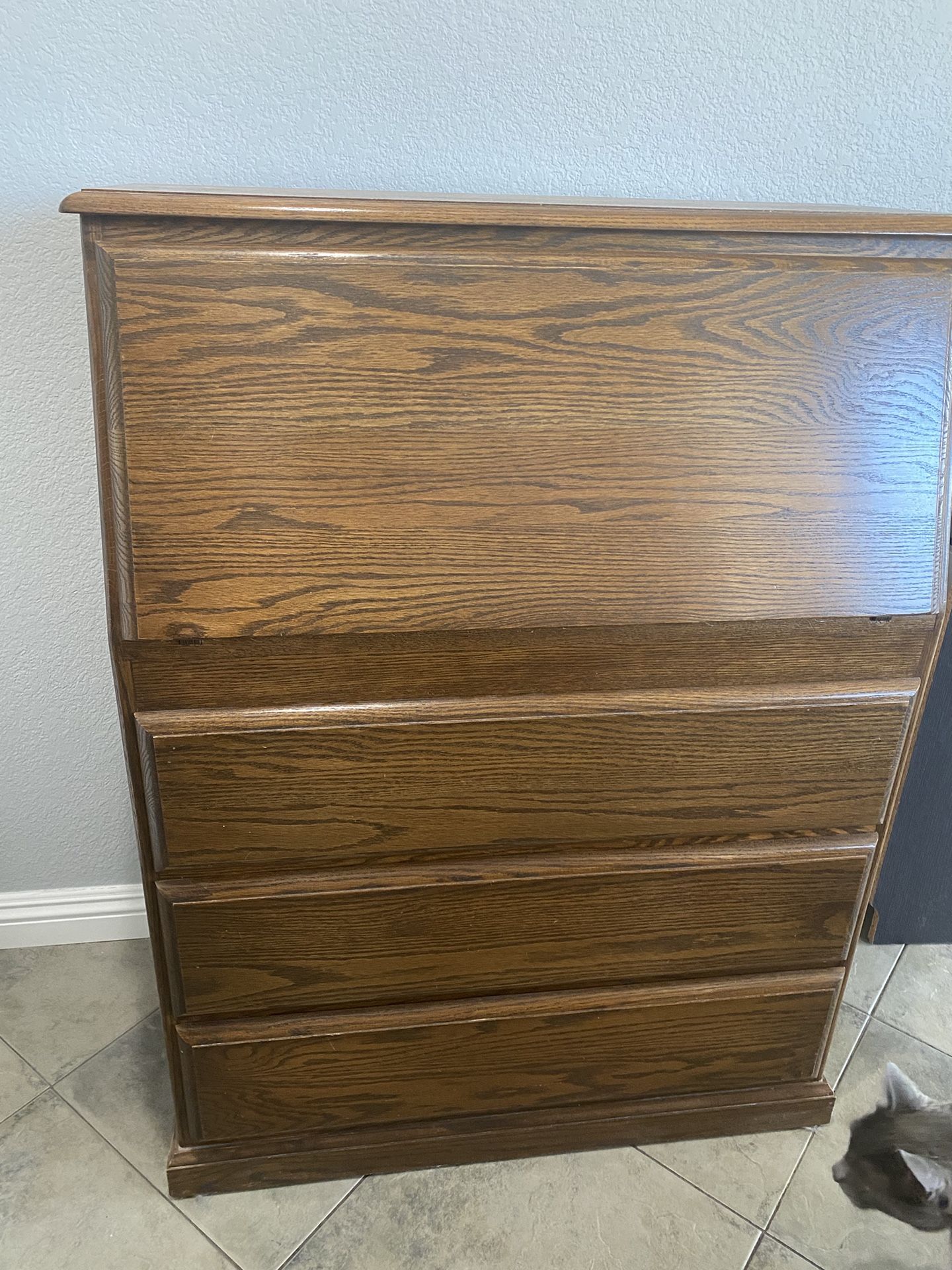 Oak Secretary Desk