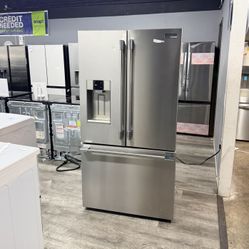 🔥FRIGIDAIRE PROFESSIONAL STAINLESS STEEL REFRIGERATOR WITH ICE MAKER AND WATER DISPENSER🔥