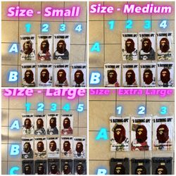 Bape (Was $35 On Sale For $25, Sale Ends On Friday)