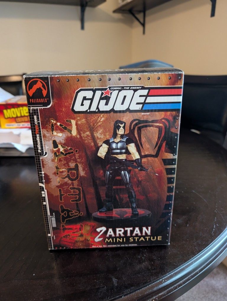 Gi Joe Palisades Zartan Mini Statue