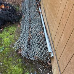 Free - 8 Foot Tall Chain Link Fencing Roll 