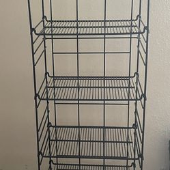 RUBBER COATED STORAGE RACK 