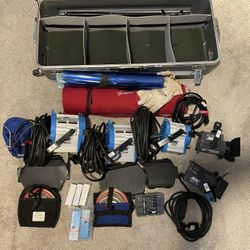 ARRI Tungsten Full Lighting Kit 5-Light with accessories 2-150W 1-300W 2-650W