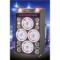 High powered Bluetooth speaker with four 12" woofers