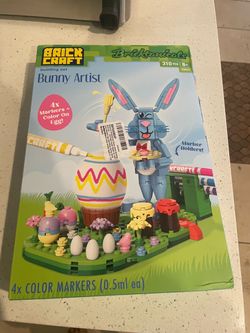 Brick Craft Bunny Artist toy