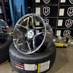 Chrome kansei astros 19x9.5 +22 5x114.3 accord lexus infiniti g35 g37 cheap