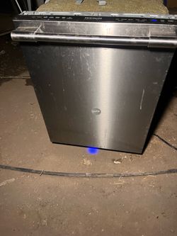 Stainless steel Frigidaire dishwasher