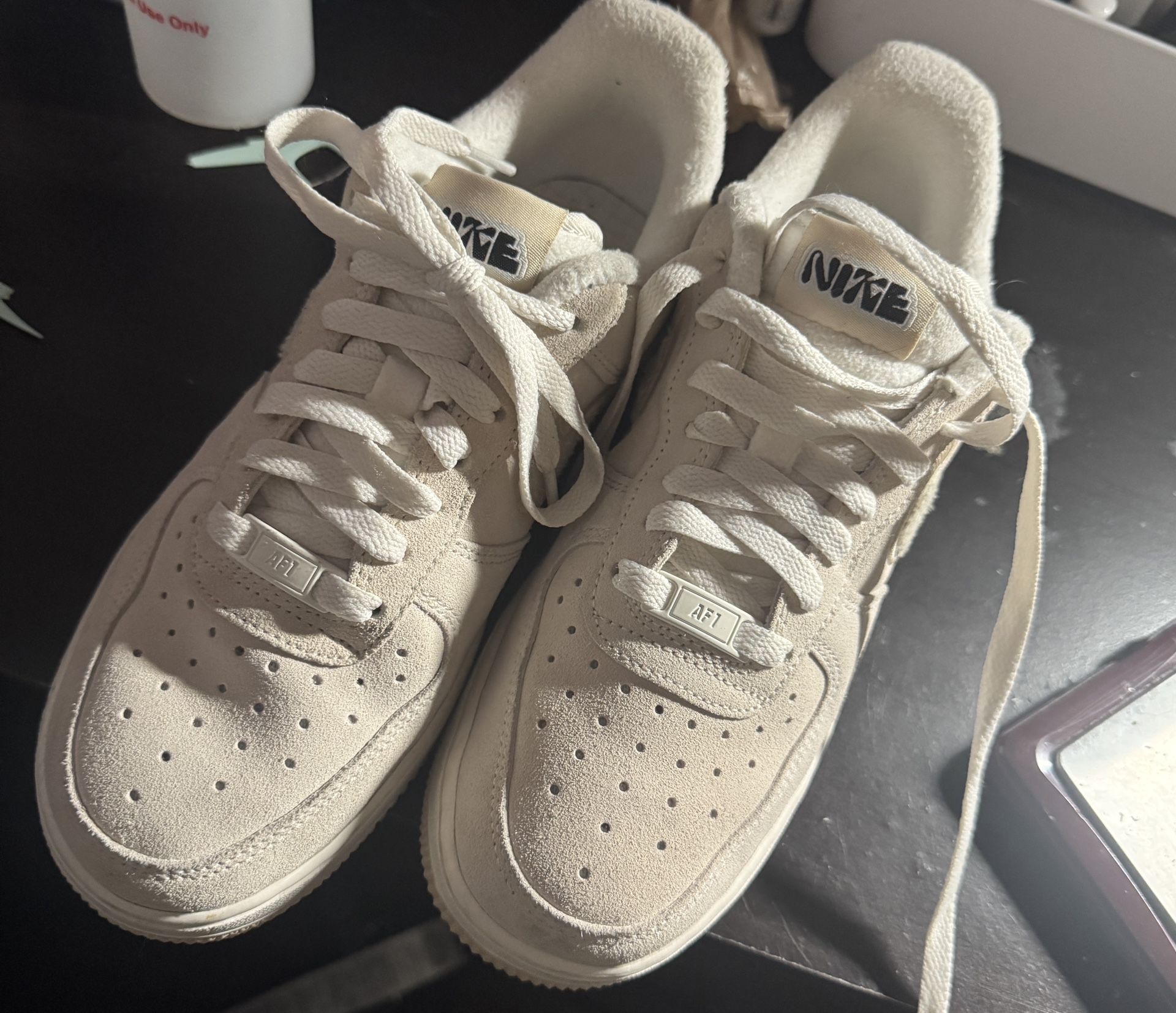 Wmns Air Force 1 '07 SE 'Sanddrift Fleece'