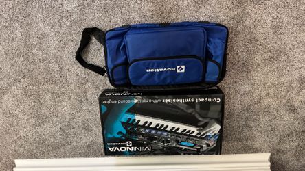 Novation Mininova used only twice and comes  with soft case