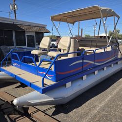 16ft Electric Pontoon For Sale!