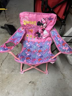 Minnie mouse portable chair