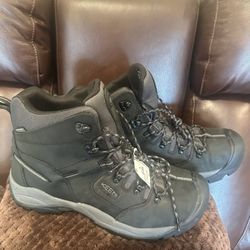 KEEN New Utility Men's Pittsburgh Energy 6" Waterproof Carbon Fiber Toe Work Boot/ Botas De Trabajo.