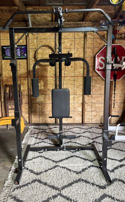 Half Rack Cable Machine