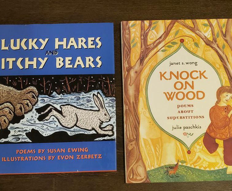Kids Books- 2 Poetry Hardcover Picture Books