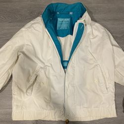 Size 44 Vintage Members Only Jacket Off White Cream