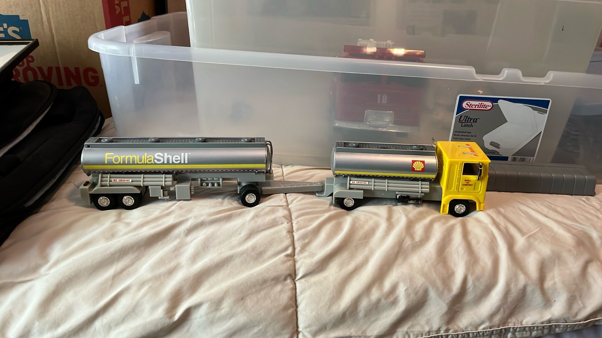 Vintage Shell Oil Company Tanker Truck
