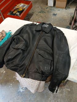 Biker Bomber Aviator Leather Jacket