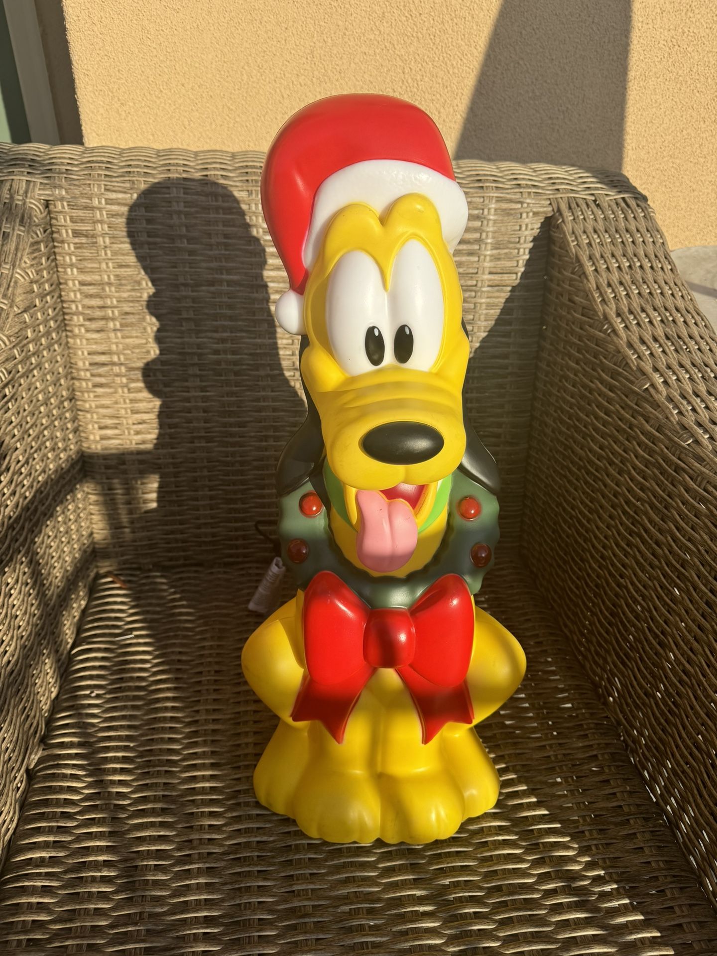 Christmas Disney Lighted Blow Mold 24 In Pluto