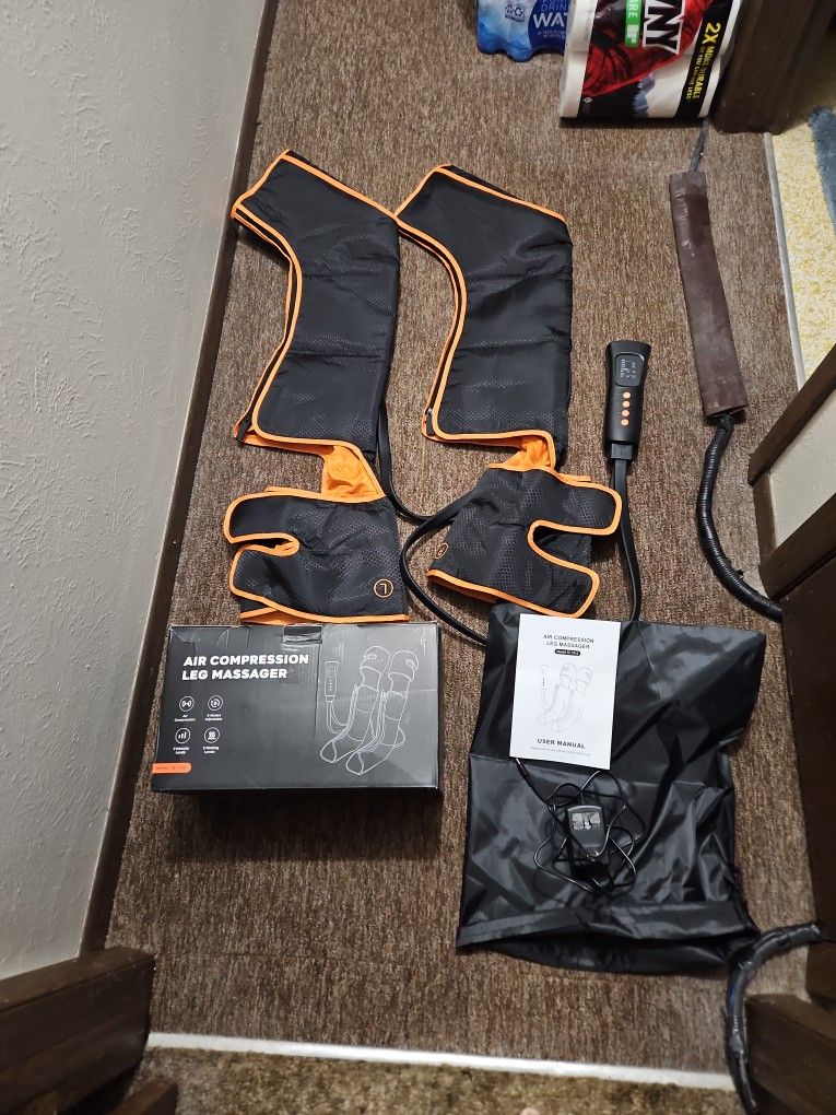 Leg Compression With Massager