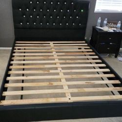 Queen Bed Frame Mattress 
