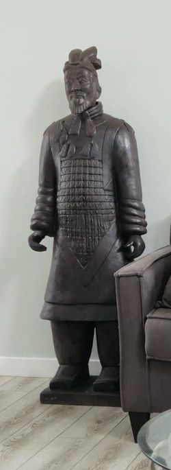 Life size terracotta warrior