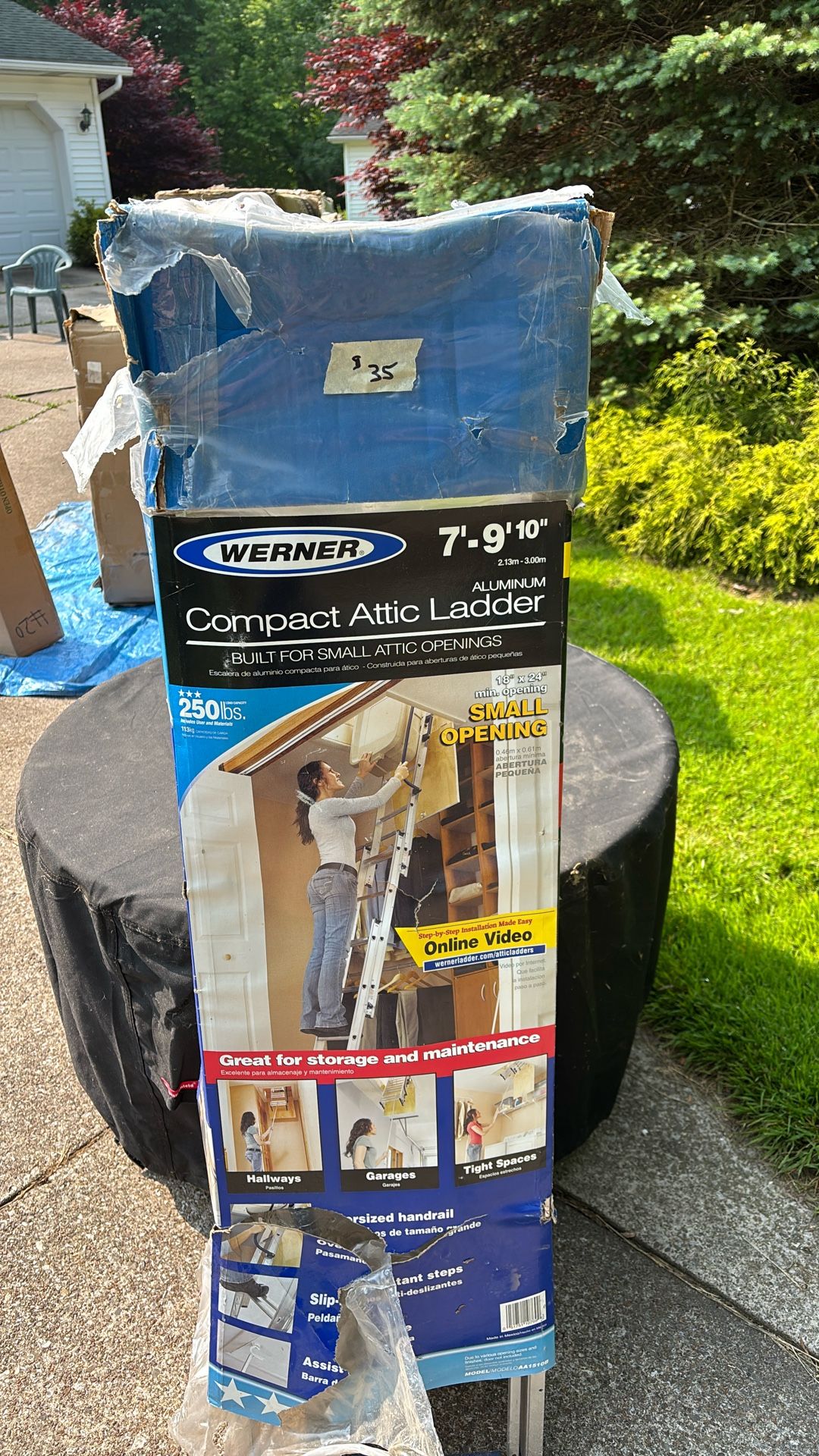 Attic ladder